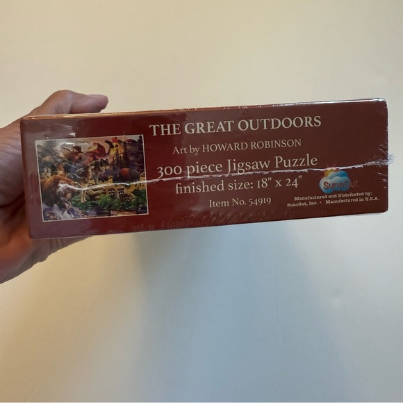 Sunsout The Great Outdoors Jigsaw Puzzle 300 piece new sealed in box - Picture 4 of 5